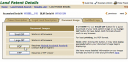 BLM Land Patent Record graphic tab allowing you to see the patent record