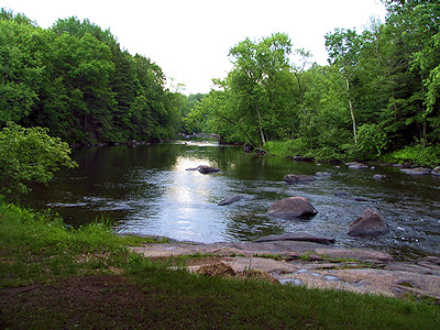 Goodman Park, Peshtigo River, Taylor Rapids, Wisconsin 2006 by Lorelle VanFossen