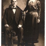Seneca Primley and wife, Mabel, in Taylor Rapids, Wisconsin. Circa 1920