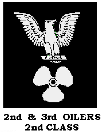 Coast Guard 2nd and Third Oilers - 2nd Class insignia.